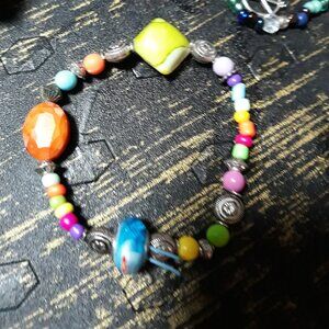 Handmade beaded bracelet